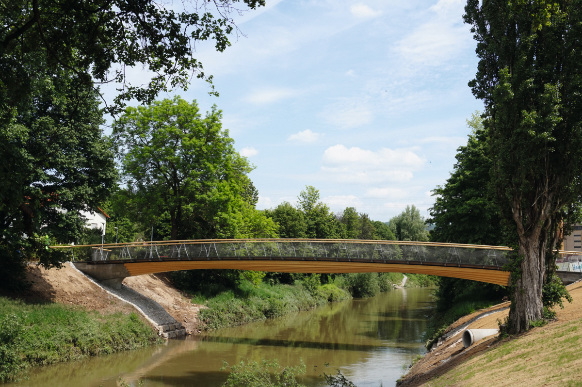 integrale Holzbrücke Remstal