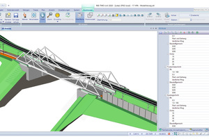  Die verschiedenen Attribute eines BIM-Modells ermöglichen es, für eine Maßnahme erforderliche Ressourcen, wie Maschinen oder benötigtes Personal, exakt aus dem Modell abzuleiten. 