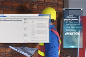  Die Korrektur von Mängeln kann direkt über moderne Apps via Smartphone oder Tablet auf der Baustelle veranlasst werden.  