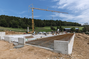  Duo-Verbundschalung bei Stallbau in Hintergrub 