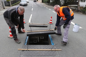  Im letzten Schritt wird die FibreIndustrial-Abdeckung eingesetzt. 