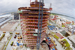  Das Schutzgitter Combisafe ist an vielen Baustellen im Einsatz. 