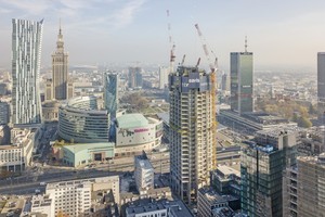  Der Varso Tower ist mit 310 Meter nach Fertigstellung das höchste Gebäude Polens. 