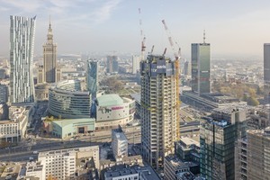  Der Varso Tower ist mit 310 Meter nach Fertigstellung das höchste Gebäude Polens. 