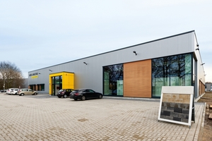  Rund 2.000 Quadratmeter Ausstellungsfläche bietet das neue Baufachzentrum. 