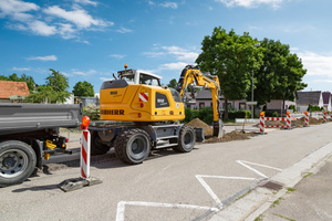  Die Optimierung der Traglast in Kombination mit kompakten Maschinenabmessungen bieten höchstes Leistungsvermögen und Flexibilität auf allen Baustellen. 