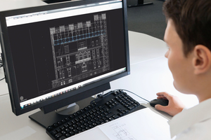  Mittels 3D-Planung via Layplan CAD konnten die Layher Anwendungsingenieure die temporären Konstruktionen exakt an die Gegebenheiten vor Ort anpassen und Kollisionen schon im Vorfeld vermeiden – für eine reibungslose Montage. 