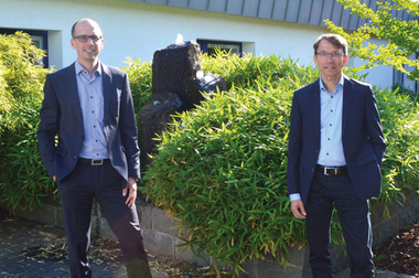 Neue GWE-Doppelspitze: Markus Hollmann (li.) und Harald Koch.