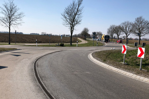  Nach nur zwei Tagen kurz vor der Verkehrsfreigabe. 