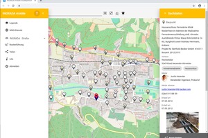  Nutzer von Localexpert24 haben durch die integrierte Programmierschnittstelle die Möglichkeit, beim Nutzen ihrer Plattform auf die Funktionen der Ingrada-App wie beispielsweise Navigation, Zeichnen oder Messen zuzugreifen. 