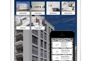  Mit der KS App stellt der Markenverbund alle Informationen rund um die funktionsgetrennte KS-Bauweise in komprimierter Form zur Verfügung. 