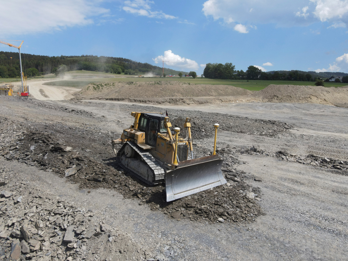 Mit der Verwendung des Trimble WorksManager wird sichergestellt, dass alle am Bau beteiligten Einheiten nach den aktuellsten Plänen arbeiten.