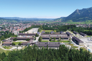  Platz 1: Luftaufnahme der Generaloberst-Beck-Kaserne in Sonthofen. 