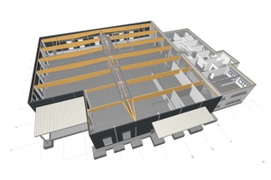  Das 3D-Modell von Brüninghoff bietet dem Bauherrn bei späteren Um- oder Anbauten alle notwendigen Informationen. 