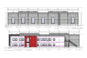  Im Auftrag der Trendhouse GmbH errichtete Brüninghoff einen Neubau, der Produktion, Lager und Verwaltung miteinander verknüpft. 