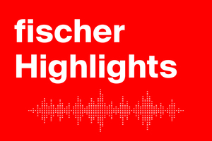  Das Logo von „Fischer Highlights“, dem neuen Podcast der Unternehmensgruppe Fischer. 