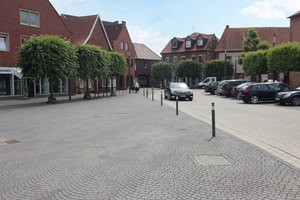  Durch die Neugestaltung hat der Drensteinfurter Marktplatz an Attraktivität gewonnen. 