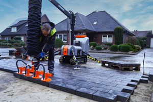  Die neuen Ansaugplatten sind für kleinere Baustellen geeignet. 