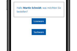  Dank der neuen Bestell-App sind die Kunden nicht mehr an Bürozeiten gebunden. Das Know-How erfahrener Innendienst-Kräfte kommt ihnen trotzdem zugute. 