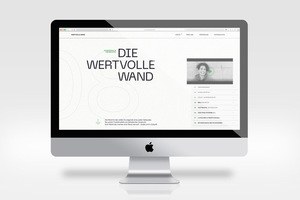  Die neu gegründete Initiative ist überzeugt, dass nur ganzheitliche Lösungen zu wertvoller Architektur führen. Sie vermittelt auf der Webseite, welche acht Kriterien eine Wand wertbeständig und damit zukunftsfähig machen. Ein Impulsvideo stimmt atmosphäri 