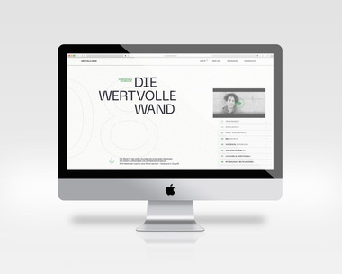 Die neu gegründete Initiative ist überzeugt, dass nur ganzheitliche Lösungen zu wertvoller Architektur führen. Sie vermittelt auf der Webseite, welche acht Kriterien eine Wand wertbeständig und damit zukunftsfähig machen. Ein Impulsvideo stimmt atmosphäri