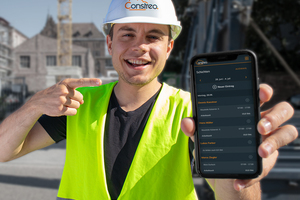  Die Constreo-App erfordert nur eine kurze Einarbeitungszeit. 