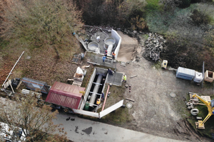  Das Regenüberlaufbecken in Spaichingen liegt in einer innerstädtischen Parkanlage. 