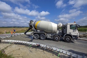  Betonanlieferung durch Berger Bau 