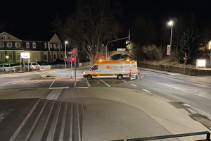  In nächtlichen Einsätzen mussten die Kanalabschnitte unter Hauptverkehrsstraßen inspiziert werden. 