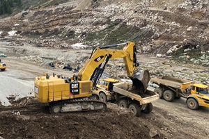  Die Berechnung des Aushubs erfolgte mit Unterstützung von Trimble Earthworks.  