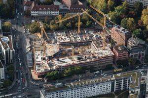  Auf Baustellen wie hier in Stuttgart fällt viel Abfall an. 