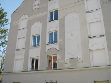 Das Alte Rathaus, Augsburg Haunstetten vor der Sanierung.