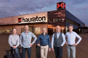  Die Hauraton Geschäftsführer (v.l.n.r.) Patrick Wieland, Michael Schenk, Marcus Reuter, Dieter Bastian und Christoph Ochs 