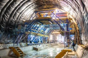  Feuertaufe – beim Projekt Lochweidli feierte das mietbare Tunnelsystem DokaMT Premiere. 