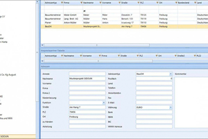  Das Modul Adressverwaltung ist in allen Editionen der AVA-Software Sidoun Globe nutzbar. Sie ist die zentrale, projektübergreifende Adressdatenbank für alle Projekte. 