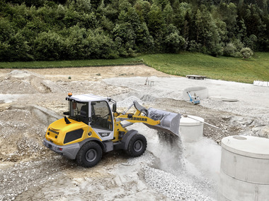 Der Compactlader L 504 ist das neueste Modell in der Radlader-Palette von Liebherr.