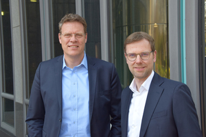  CEO Dietmar Jürges (l.) und CFO Johannes Weber 