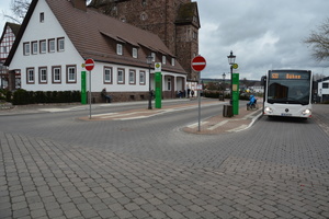  Der 2015 angelegte Beverunger Busbahnhof bestätigt die Langlebigkeit der Bauweise. 