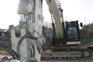  Dieser 29-Tonnen-Bagger ist mit dem SDX-4DVision ausgestattet. 