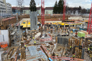  Aus dem Schalungsbaukasten von Ulma kommen die Systeme Onadek, Batek und Orma zum Zuge. 