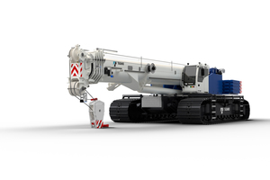  Der GTC‑2000 Teleskop-Raupenkran wird im Oktober auf der bauma 2022 präsentiert. 