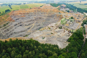  Lamprophyr-Steinbruch Oberottendorf bei Neustadt in Sachsen
 