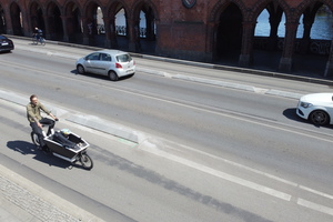  Sicherer unterwegs sind Radfahrer ab sofort auf der „schönsten Brücke von Berlin“. 