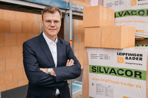  Neue Expertise für Leipfinger-Bader: Baustoff-Profi Markus Gander hat den nationalen Vertrieb der Unternehmensgruppe übernommen. 