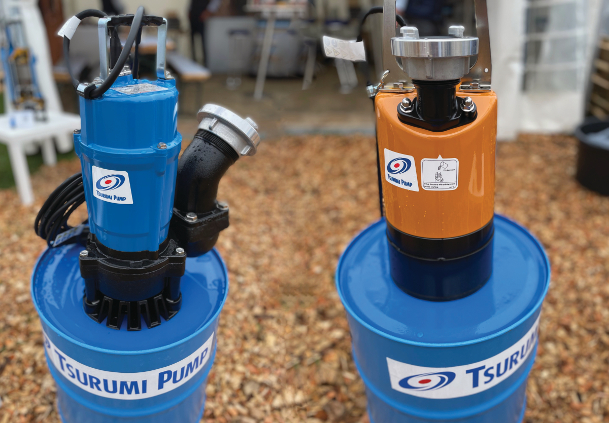 Tsurumi zeigt nicht nur neue Pumpen, sondern informiert Anwender auch, was beim Einsatz von Schmutzwasserpumpen zu beachten ist.