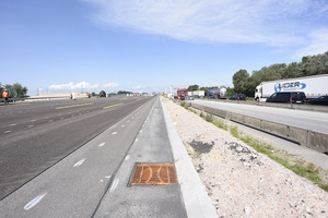  In Teilbereichen des neuen Autobahndreiecks „HH-Süderelbe“ sind die Entwässerungs- und Asphaltierungsarbeiten auf der Bundesautobahn A7 bereits abgeschlossen. 