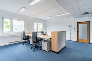 Die vier Büroetagen setzen sich aus unterschiedlichen Raumgrößen zusammen, die eine flexible Nutzung möglich machen.
