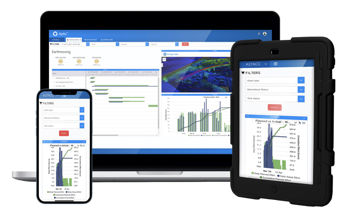 Topcon Positioning Systems stellt mit Aptix eine neue Integrationsplattform-as-a-Service (iPaaS) vor, die das Management von Großprojekten im Hoch- und Tiefbau optimieren soll.