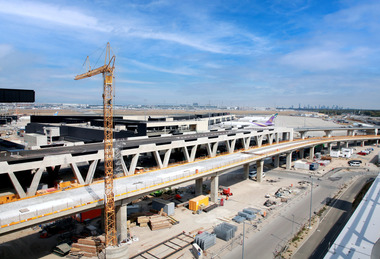 Die Sky Line-Bahn wird das Terminal 3 mit der bestehenden Flughafen-Infrastruktur verbinden.