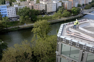  Beim Bau des Bürogebäudes Aera in Berlin hat MBN Berlin die Baumanagement-Software von Campo eingesetzt. 